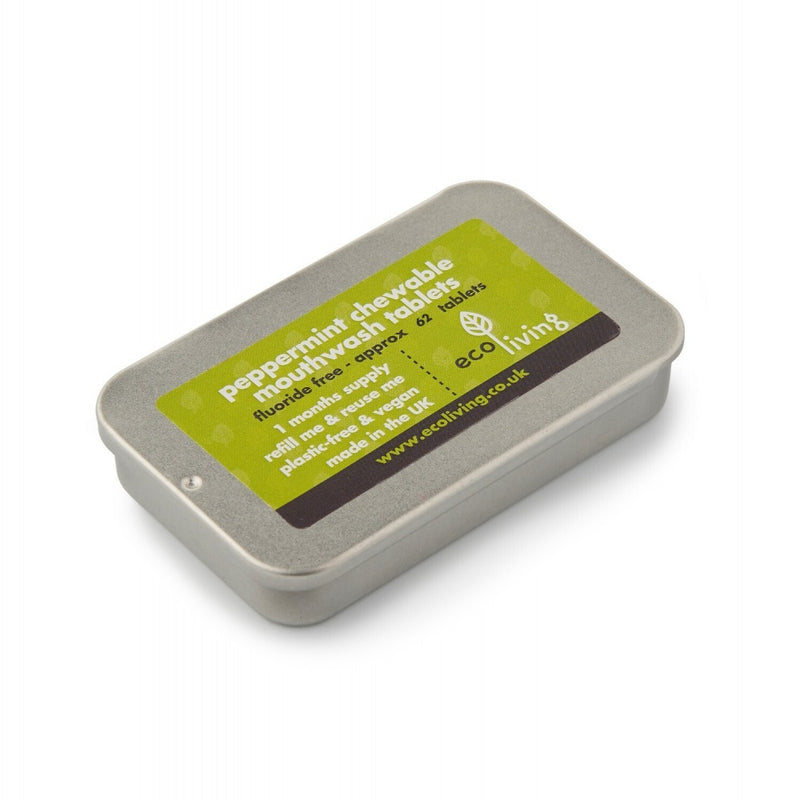 ecoLiving | Tannkremtabletter fluorfri - Peppermynte
