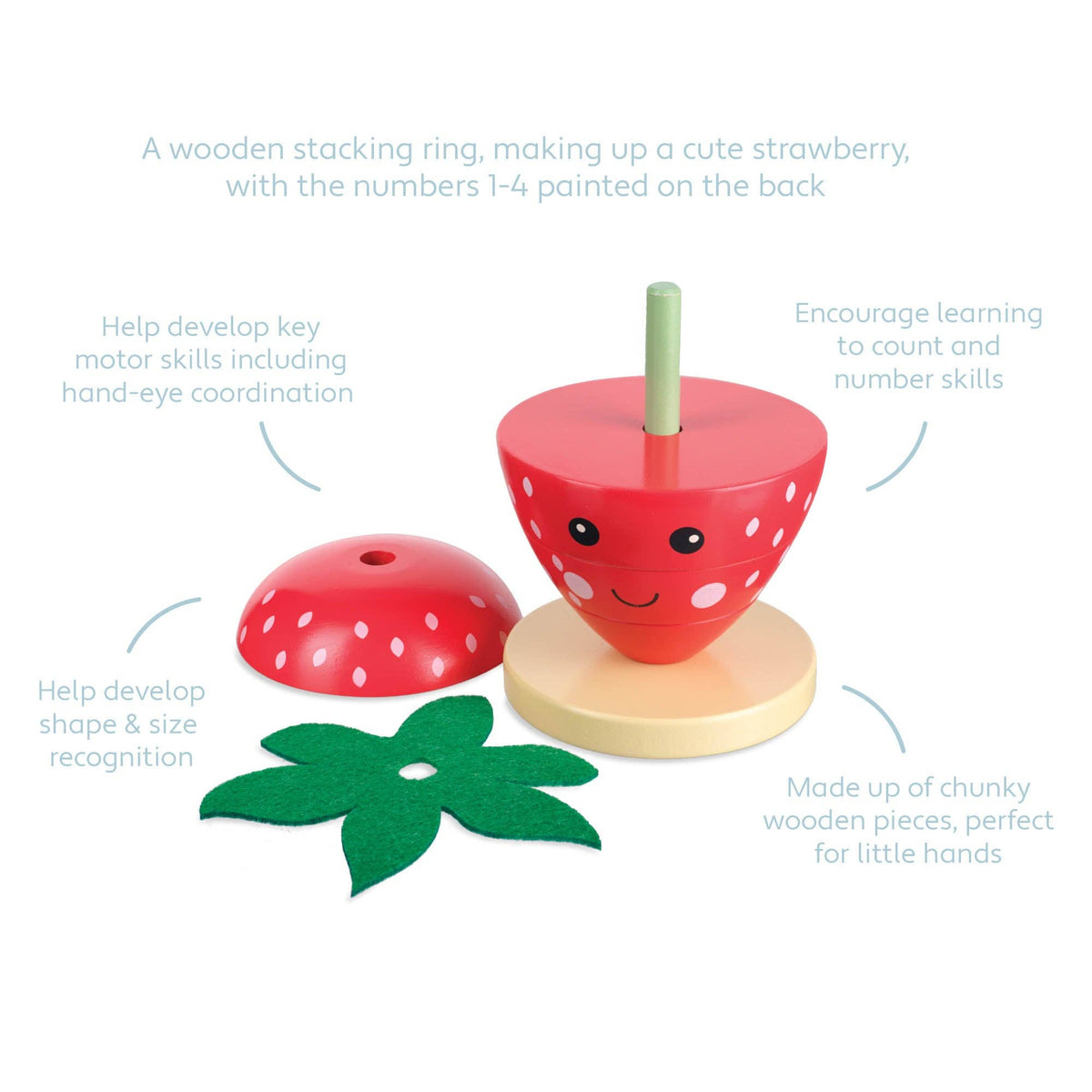 Orange Tree Toys | Jordbær | Stableleke