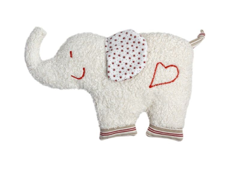 Efie | Varmepute med speltkorn – hvit elefant