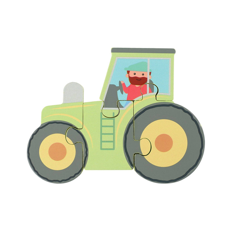 Orange Tree Toys | Mitt Første Puslespill, Traktor