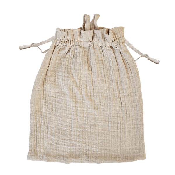 Summerville Organic | Musselinpose i 100% Økologisk Bomull, 30×35 cm | Sand