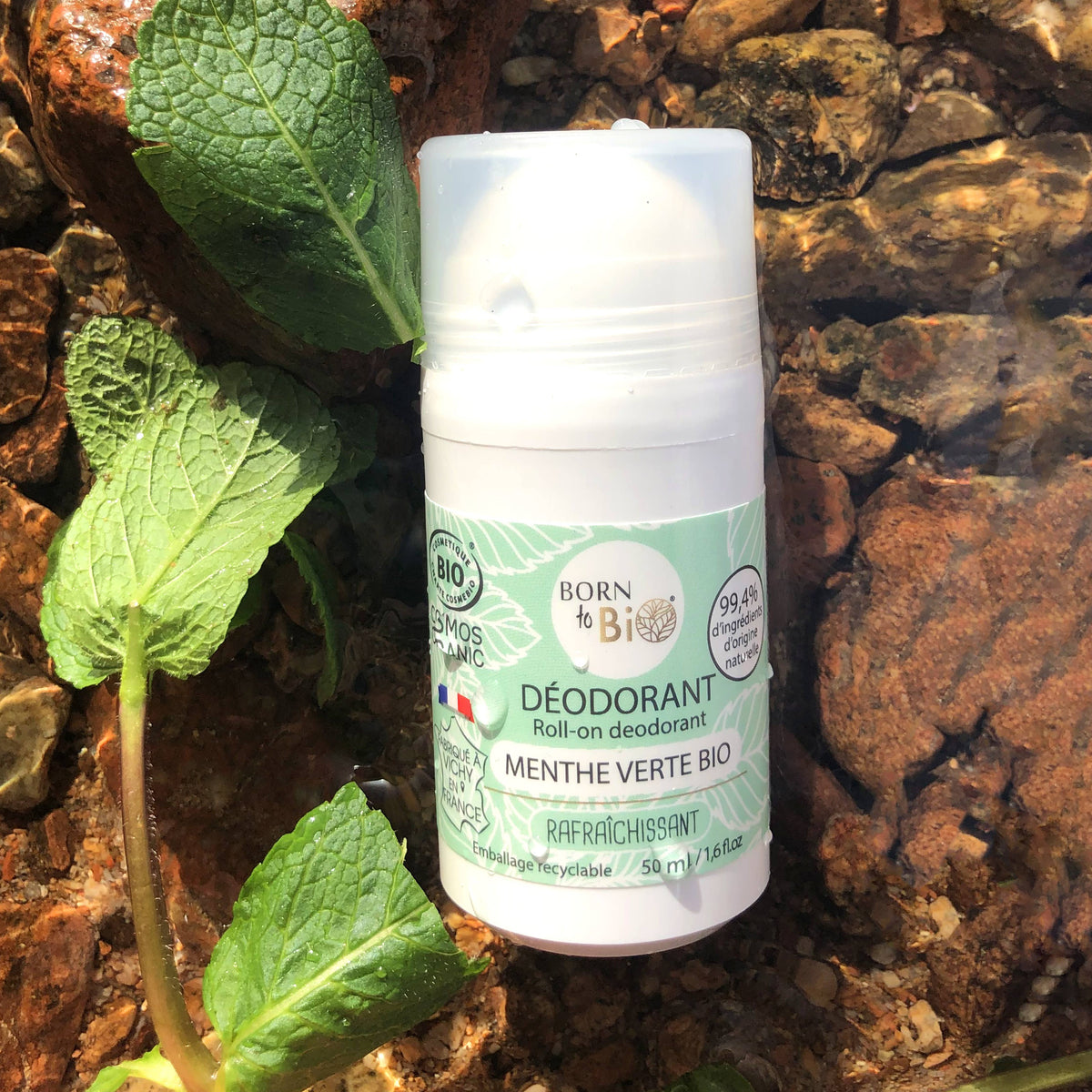 Born to Bio | Deodorant med Grønnmynte – 50 ml