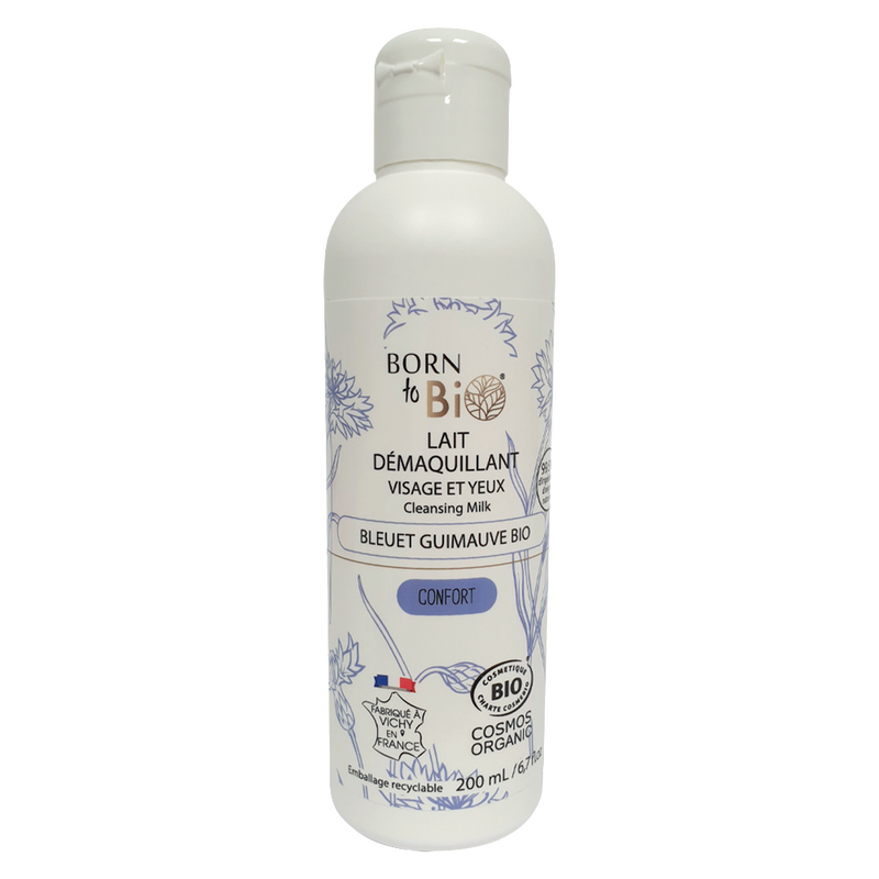 Born to Bio | Blueberry makeover milk - Økologisk sminkefjerner