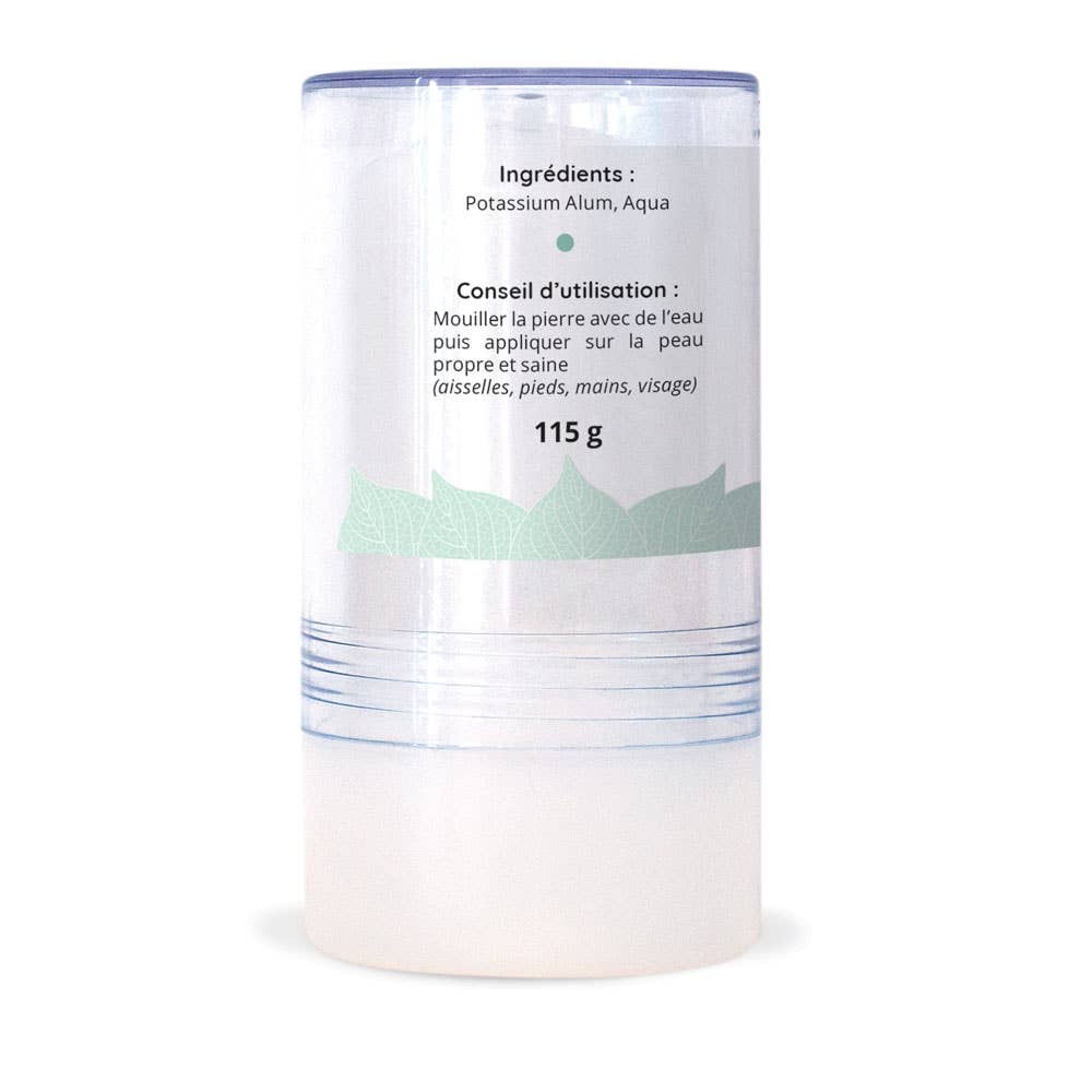 Propos'Nature | Naturlig Saltstein Deodorantstift – Parfymefri og skånsom (115 g)