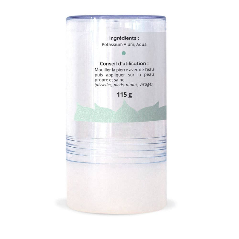 Propos'Nature | Naturlig Saltstein Deodorantstift – Parfymefri og skånsom (115 g)