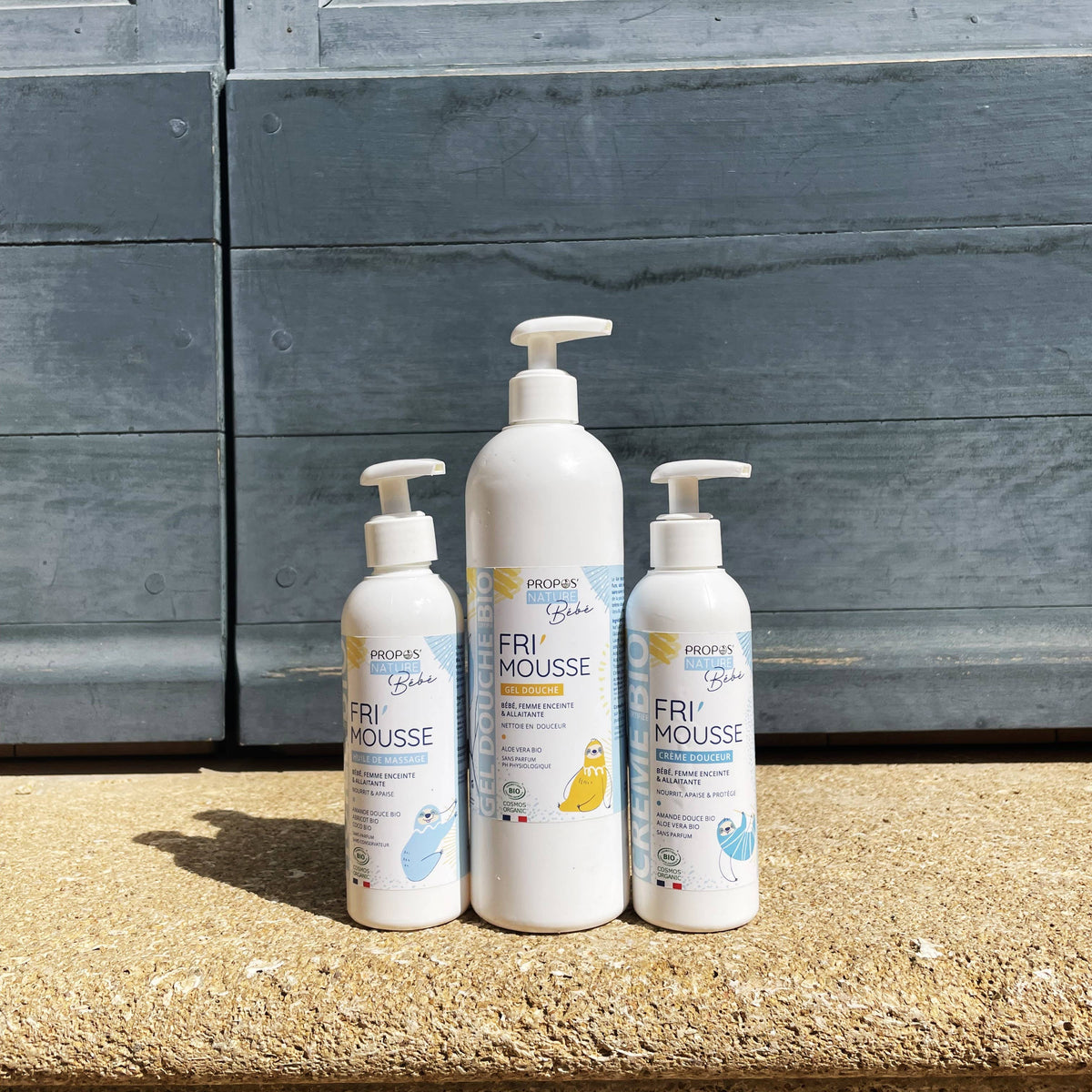 Propos'Nature | Fri’Mousse Massasjeolje – Økologisk og parfymefri (200 ml)