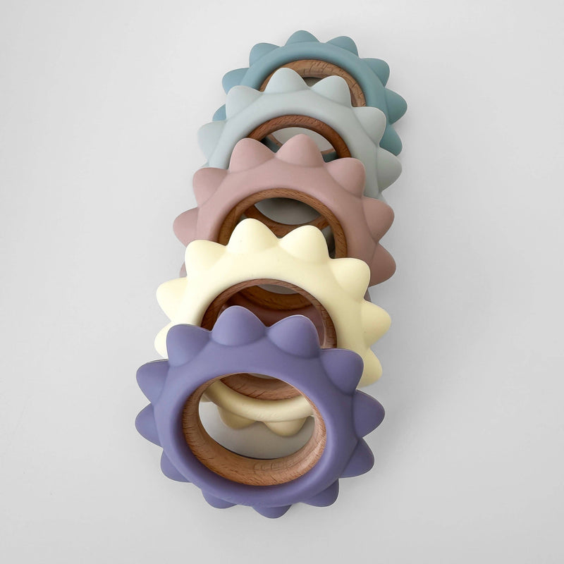 Calla & Friends | Bitering i silikon og bøketre - Powder Blue
