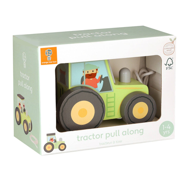Orange Tree Toys | Traktor med snor