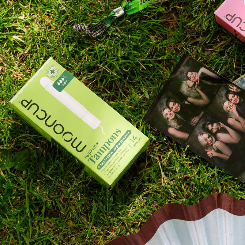 Mooncup | Tamponger med Applikator, Plastfrie – Medium/Super