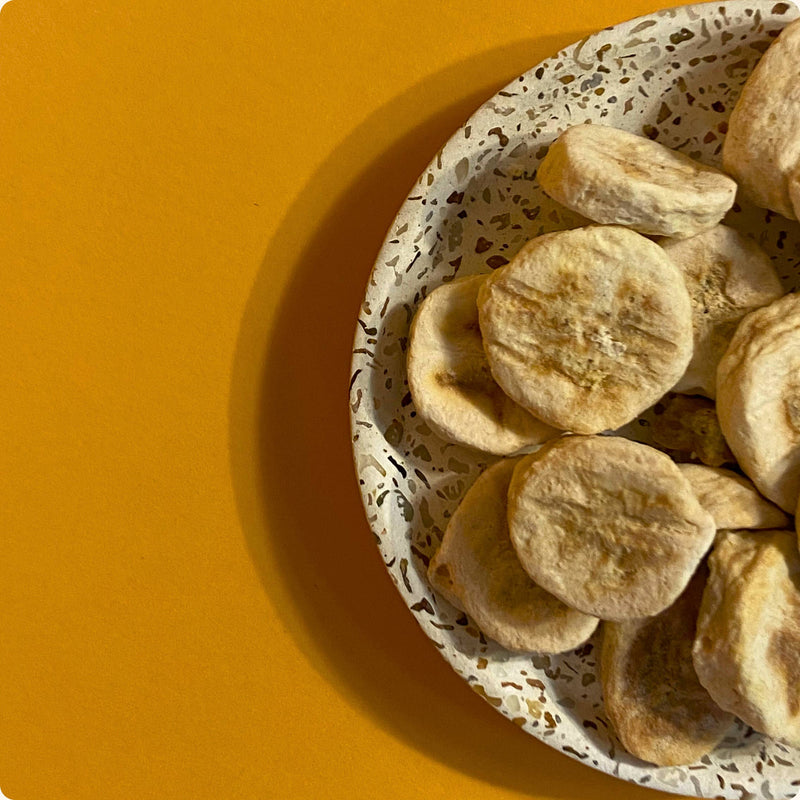 Organica | Økologisk Banan, Frysetørret, 100% Ren Frukt | 20g ~ 100g