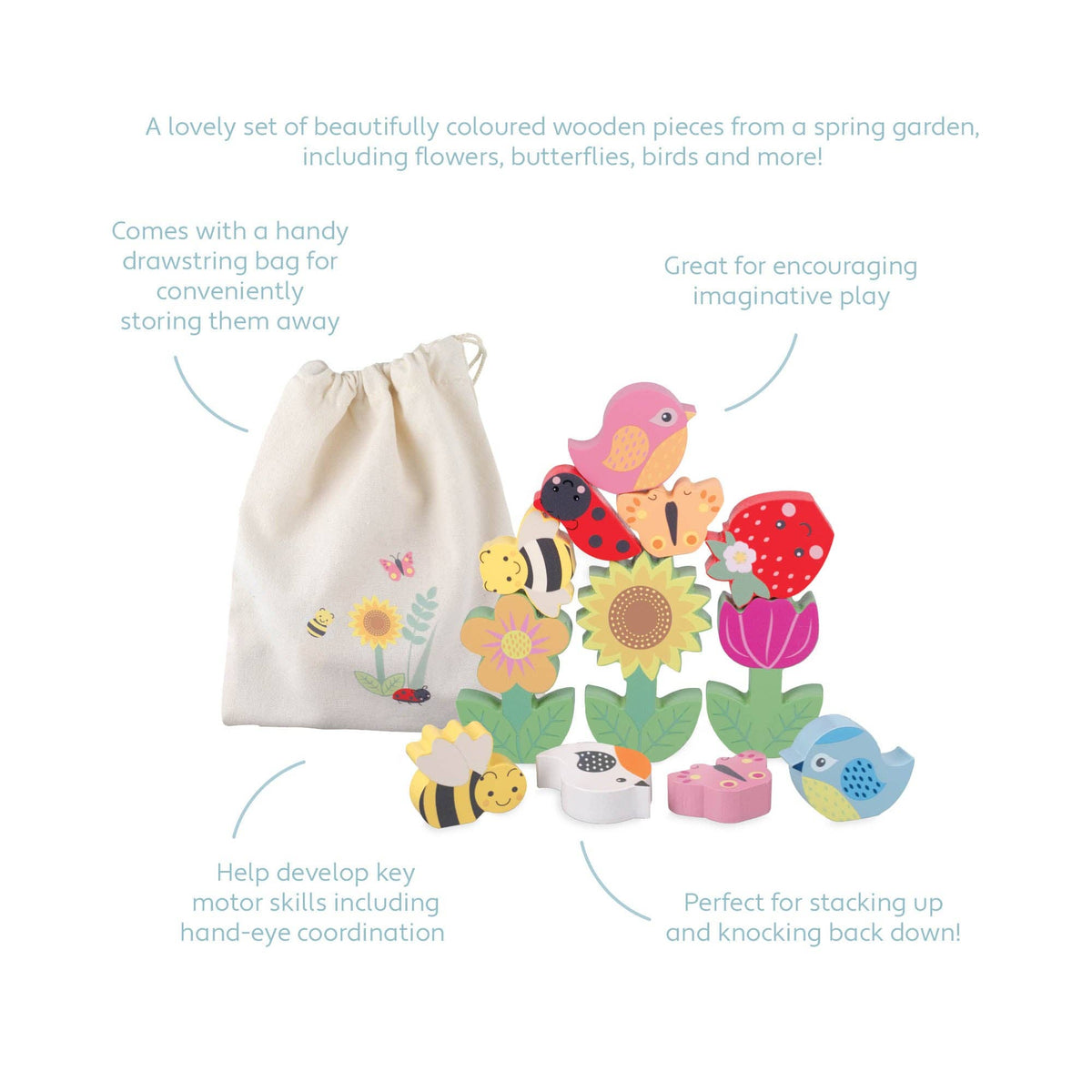 Orange Tree Toys | Blomstereng | Stableleke