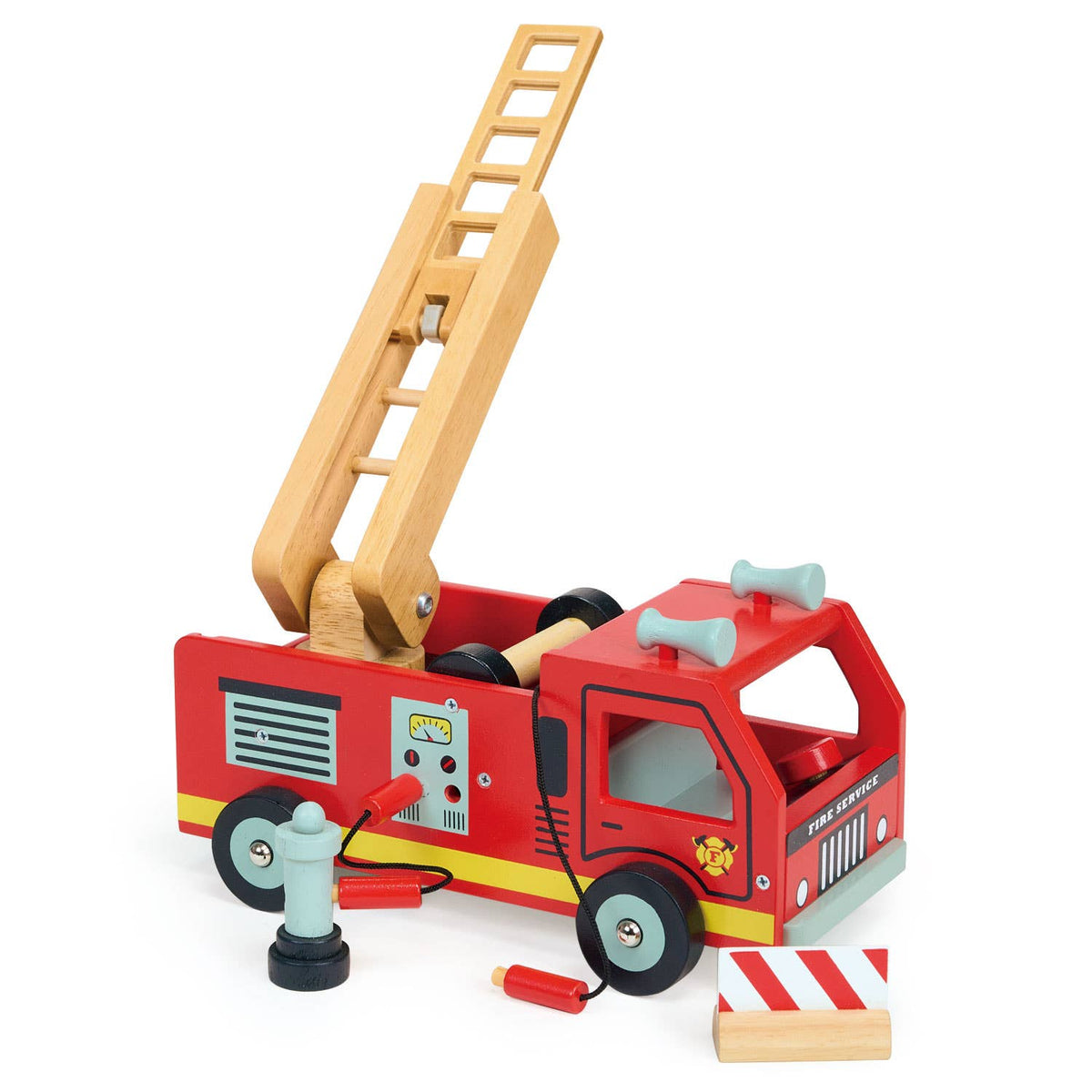 Mentari | Min Røde Brannbil, "Red Fire Engine" - Plastfri*