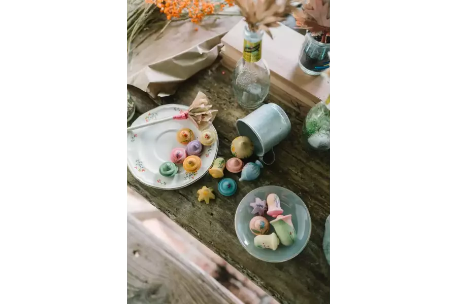 Grapat | Flower Meadow - Sett med 18 deler