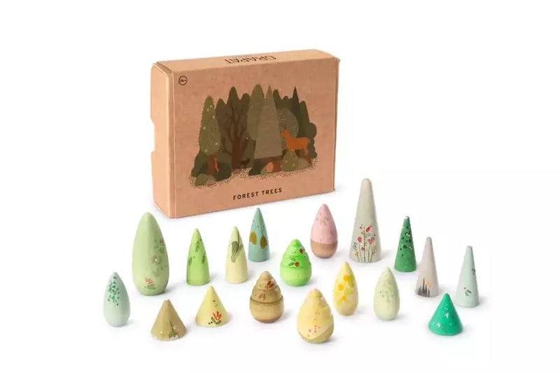 Grapat | Forest Tree - Sett med 18 deler