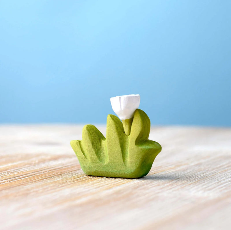 BumbuToys | Gress med hvit blomst - liten