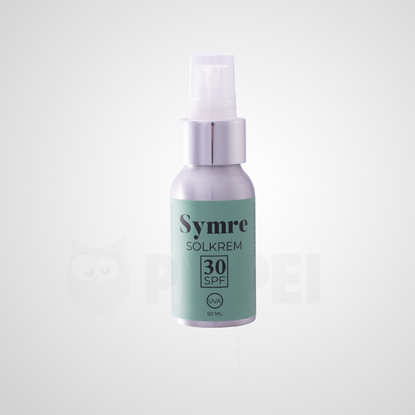 Symre | Solkrem 30 naturell - 100% naturlig | 30SPF | 50ml