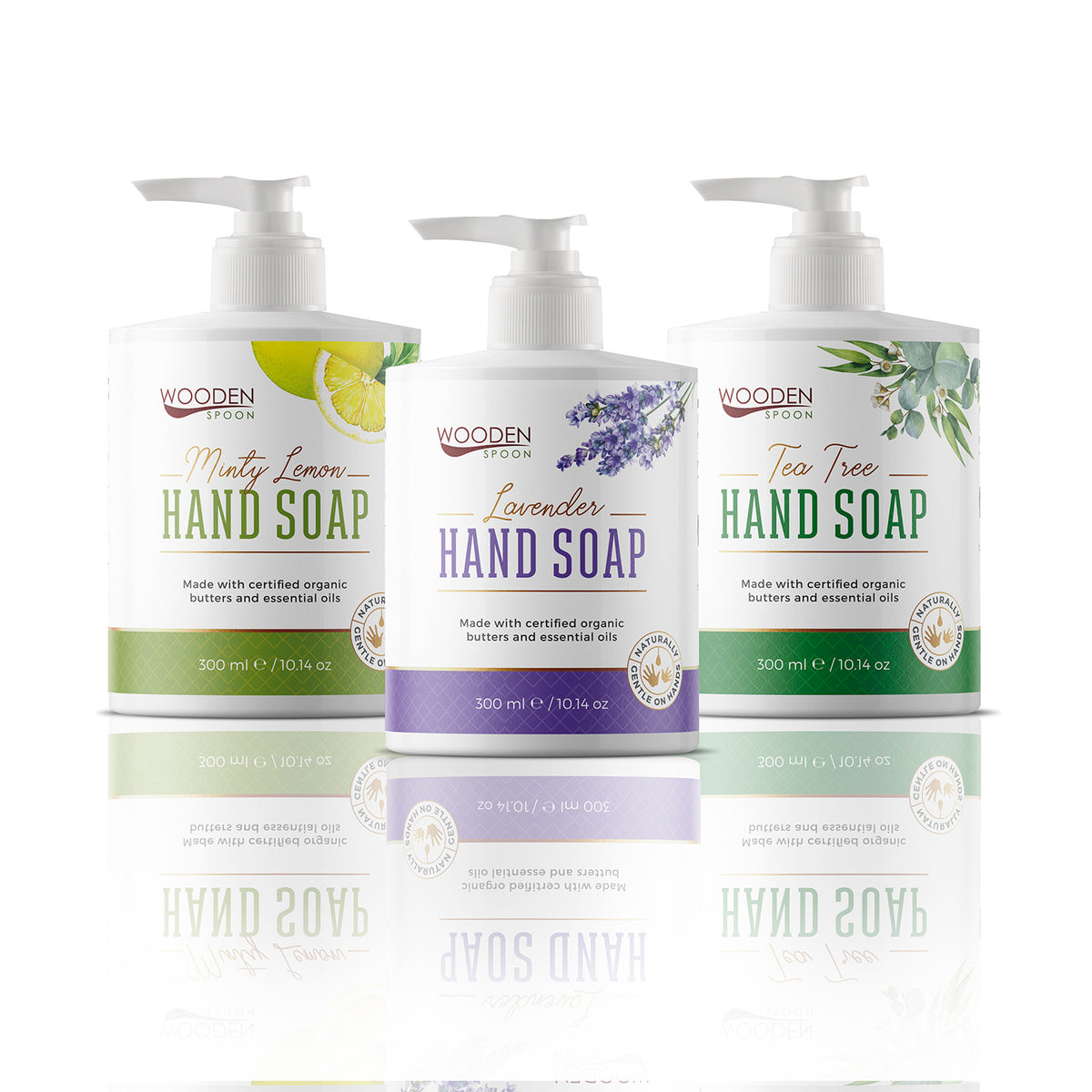 Wooden Spoon | Håndsåpe (100% Natural Liquid Hand Soap – Lavender) – 300 ml