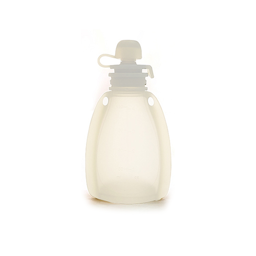 GØLI | Klemmepose / Smoothiepose i 100% Silikon, 120 ml | Frostet