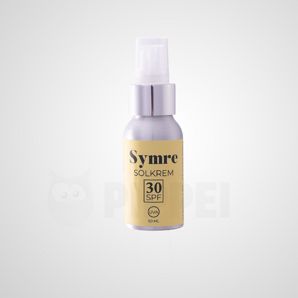 Symre | Solkrem 30 med lavendel - 100% naturlig | 30SPF | 50ml