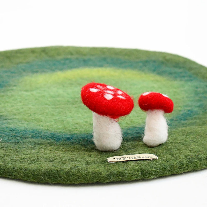 Tara Treasures | Lekematte i tovet ull – sopplandskap