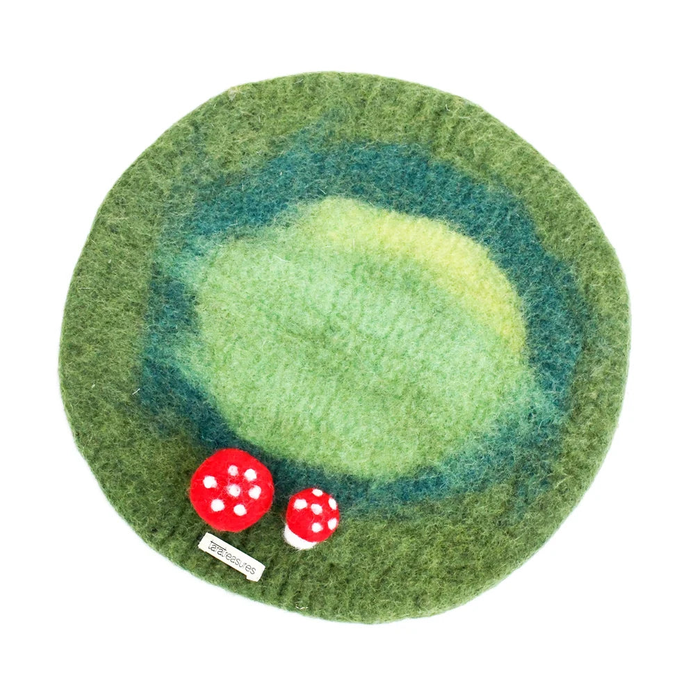 Tara Treasures | Lekematte i tovet ull – sopplandskap