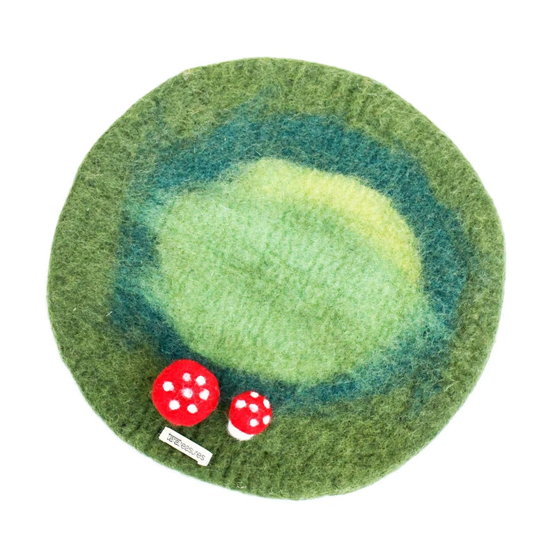 Tara Treasures | Lekematte i tovet ull – sopplandskap