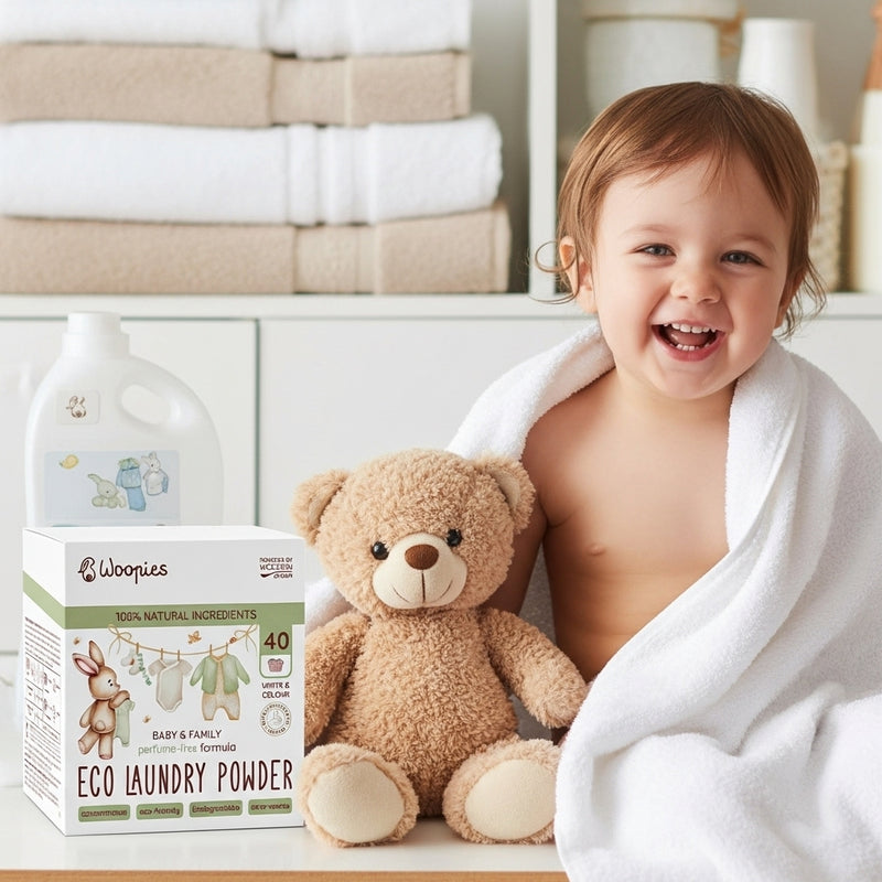 Wooden Spoon | Tøyvaskemiddel, "Woopies ECO Laundry Powder" | 1.5 kg