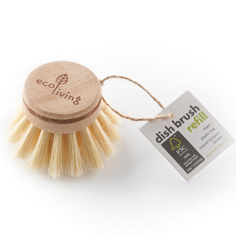 ecoLiving | Refill børstehode, FSC 100% - Plastfri | 24mm bust
