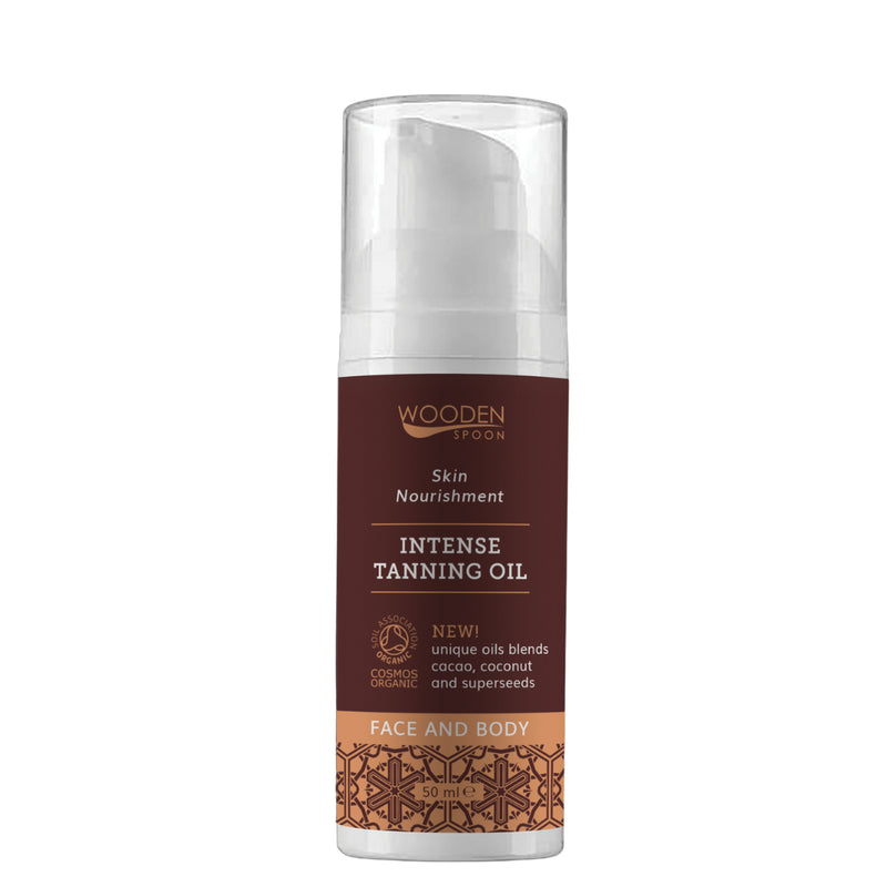 Wooden Spoon | Sololje, "Intense Tanning Oil" | 50 ml Pumpeflaske