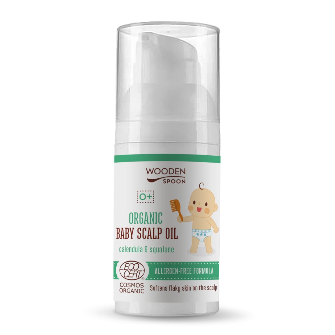 Wooden Spoon | Organic Baby Scalp Oil  – 15ml