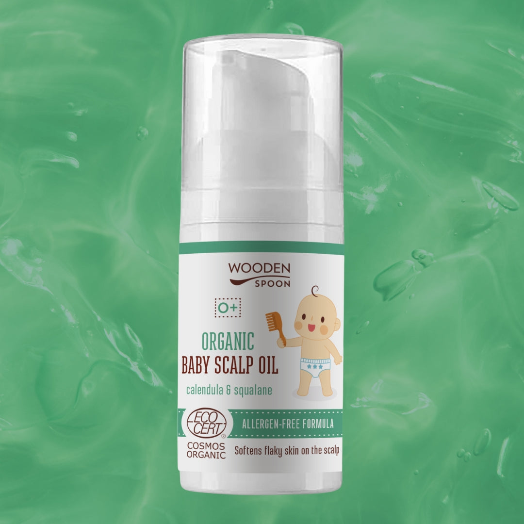 Wooden Spoon | Organic Baby Scalp Oil  – 15ml