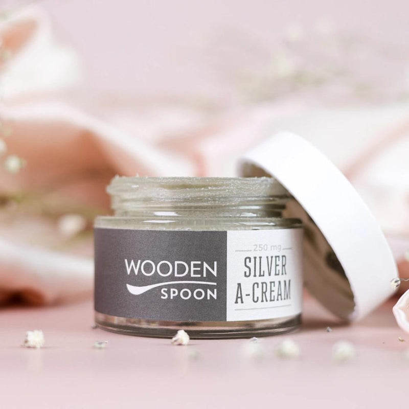 Wooden Spoon | Krem for Atopisk og Tørr Hud, 100% Naturlig, "Silver A-Cream" | 50 ml