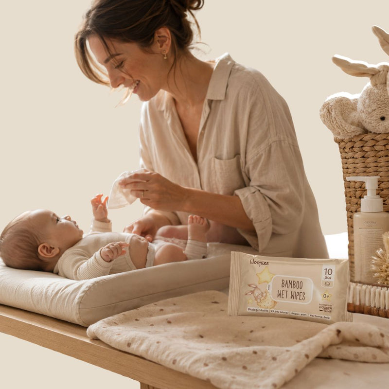 Wooden Spoon | Baby Bamboo Wet Wipes – 60 stk